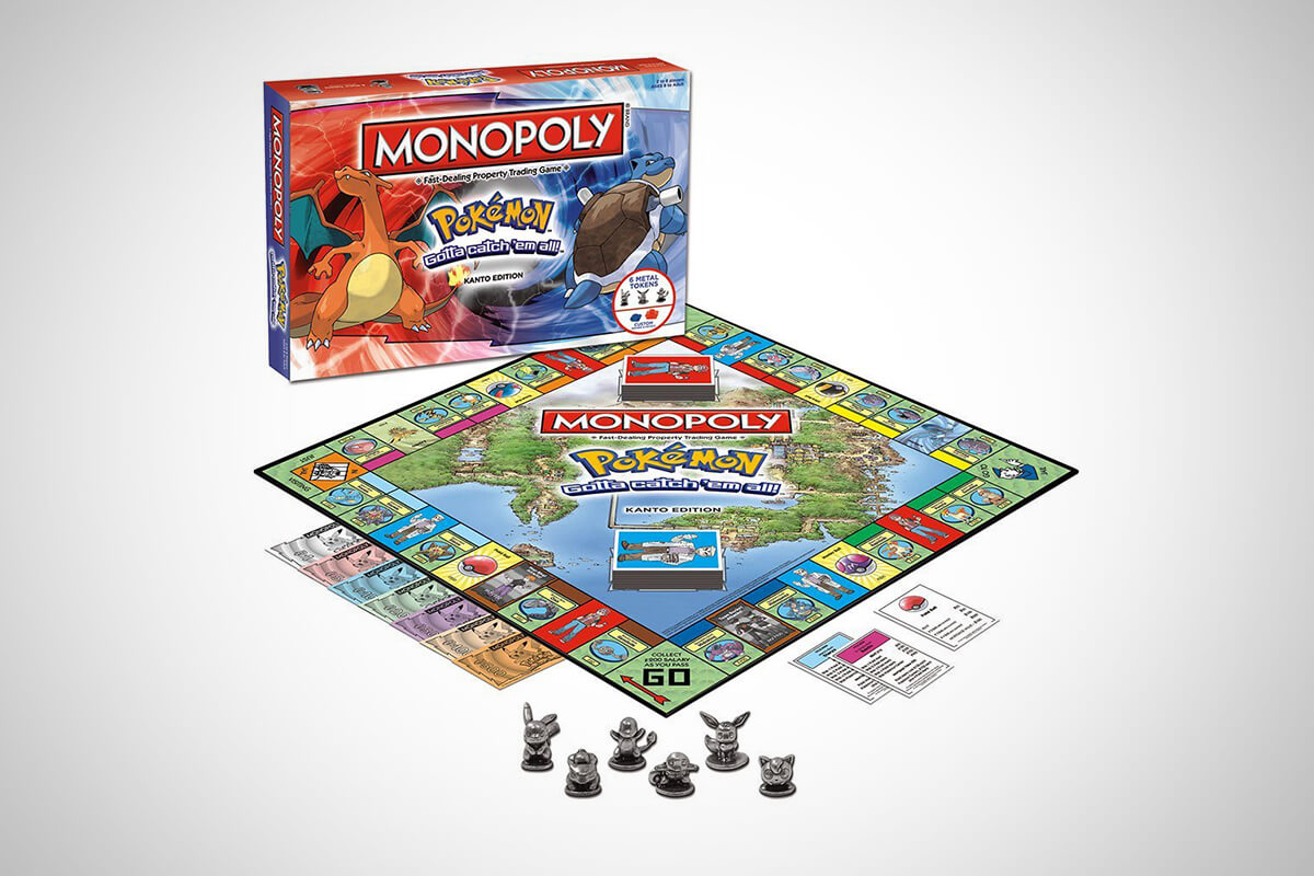 Pokémon Monopoly: Kanto Edition